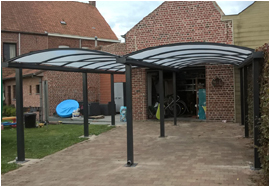 Carport-overkapping