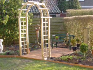 Pergola plaatsen