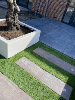 Plaatsen van een schutting